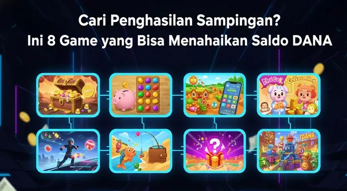 Cari Penghasilan Sampingan? Ini 8 Game yang Bisa Menghasilkan Saldo DANA