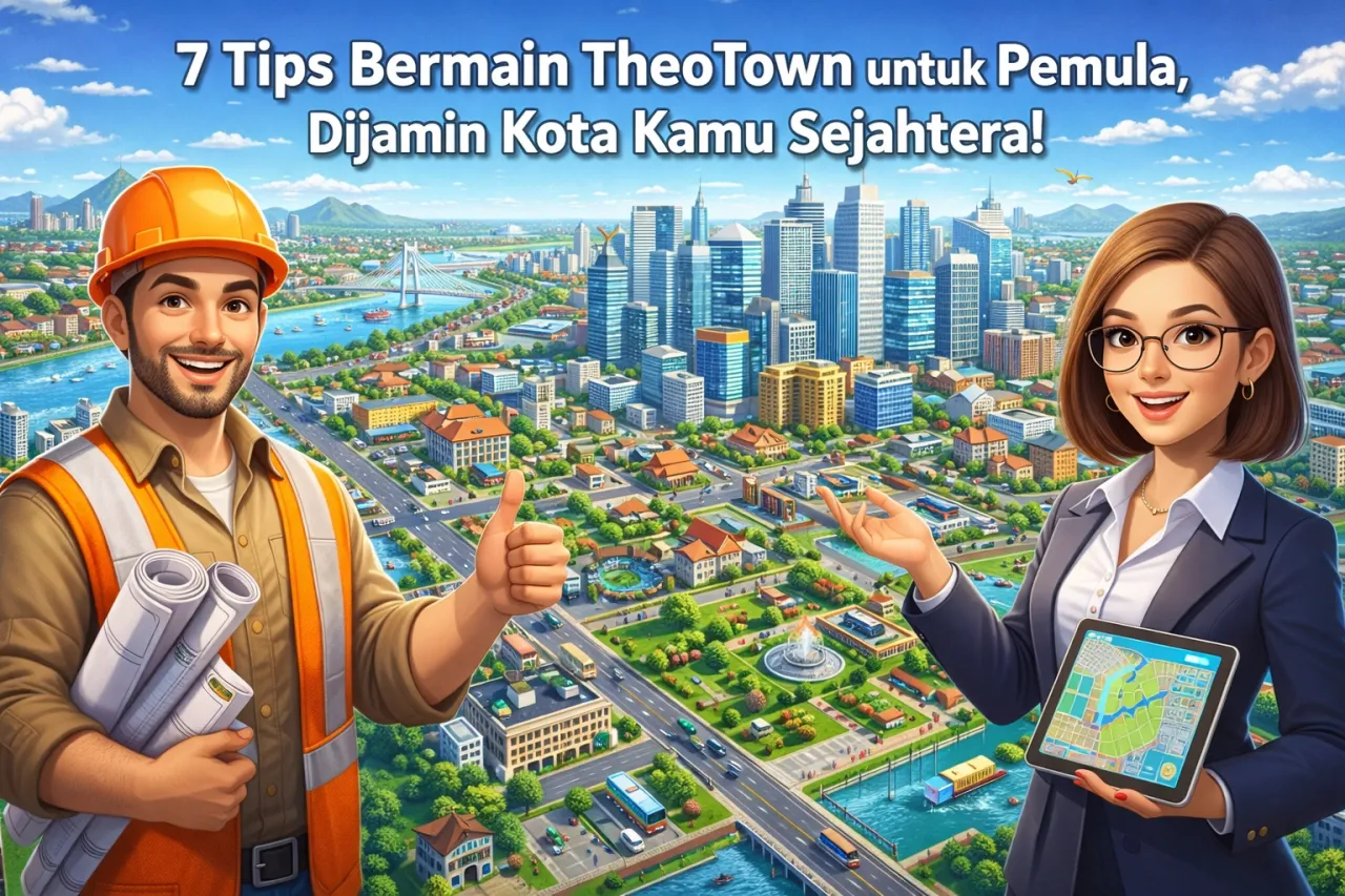 7 Tips Bermain TheoTown untuk Pemula, Dijamin Kota Kamu Sejahtera!